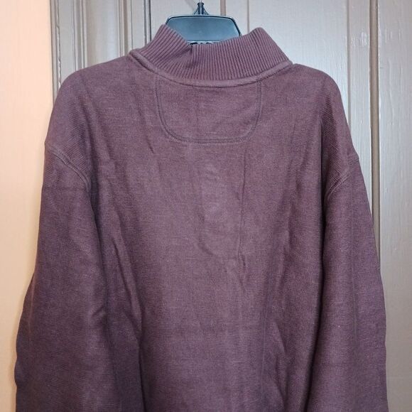 TOMMY BAHAMA Men's L Pullover Sweater Mock Neck - Picture 8 of 9